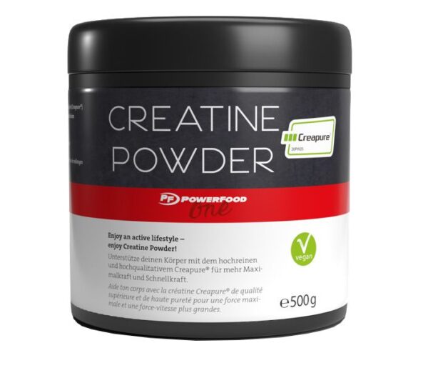 Powerfood Creatine Powder Creapure 500g – kreatin monohydrát