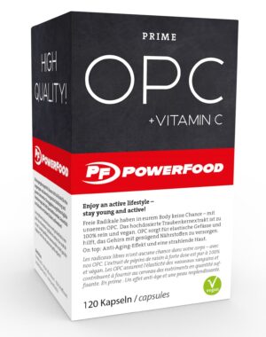 PowerFood OPC + Vitamin C – silný antioxidant pro ochranu buněk a imunitu
