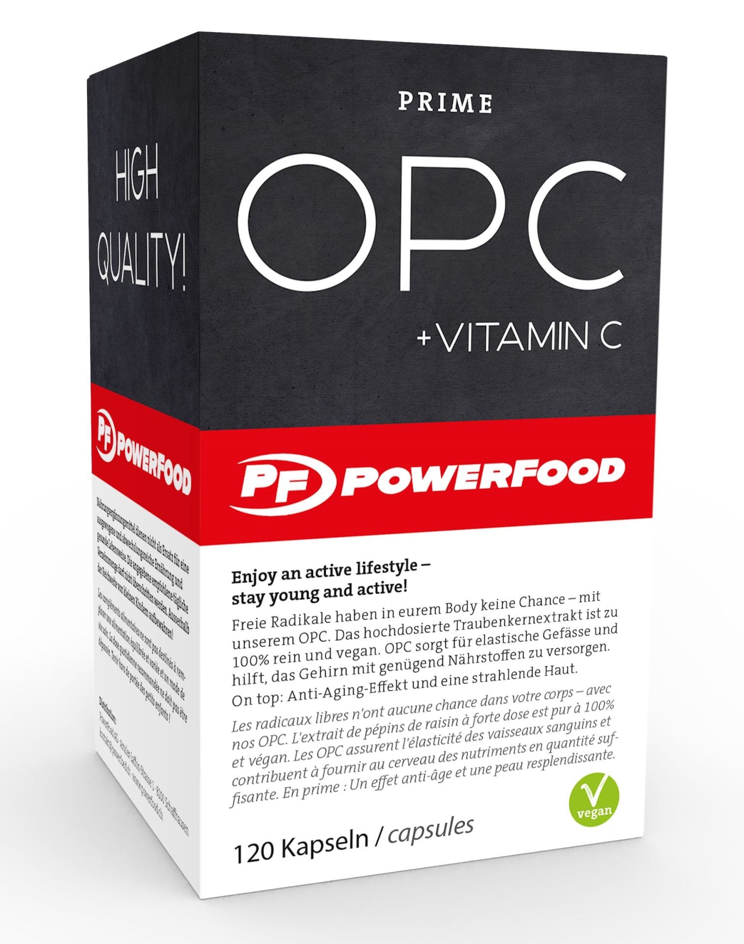 OPC + Vitamin C – silný antioxidant pro ochranu buněk a imunitu